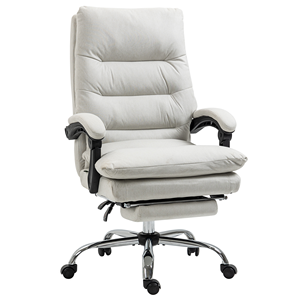 Poltrona Direzionale Girevole Economica e Confortevole, Sedia da <span class=keywords><strong>Ufficio</strong></span> in Microfibra con Massaggio a Vibrazione e Riscaldamento - Product Image 5