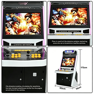 Máquina de Juegos Arcade Dile Bear de 32 Pulgadas HD LCD con Dos Jugadores, Gabinete Metálico, KOF Boxing, Aceptador de Billetes ICT, Funcionamiento con Monedas - Product Image 5
