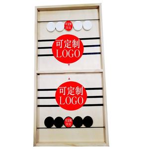 Rapide Puck Table <span class=keywords><strong>Jeu</strong></span> Paced Gagnant Hockey Football Conseil Famille Enfant Fête Jouets Amusants - Product Image 4