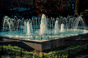 Đài phun nước hồ bơi hình chữ nhật ngoài trời cho trang trí khách sạn & công viên cho không gian nội thất và ngoại thất - Product Image 5