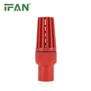 Ifano prezzo di fabbrica 1/2 "3/4" 1 "valvola a sfera di plastica UPVC valvola a pressione UPVC raccordo valvola a pressione