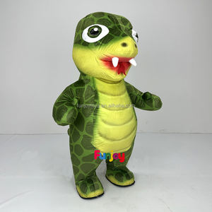 Costume de mascotte <span class=keywords><strong>Cobra</strong></span> gonflable réaliste pour adulte, 2 m/2,6 m, corps entier, portable, serpent gonflable pour divertissements - Product Image 2