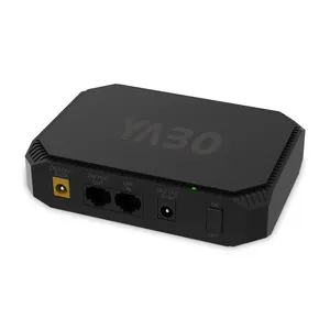 Fabricant d'alimentation Banque d'alimentation monophasée sans interruption Mini DC UPS Port POE 9V 12V 24V POE Powerbank