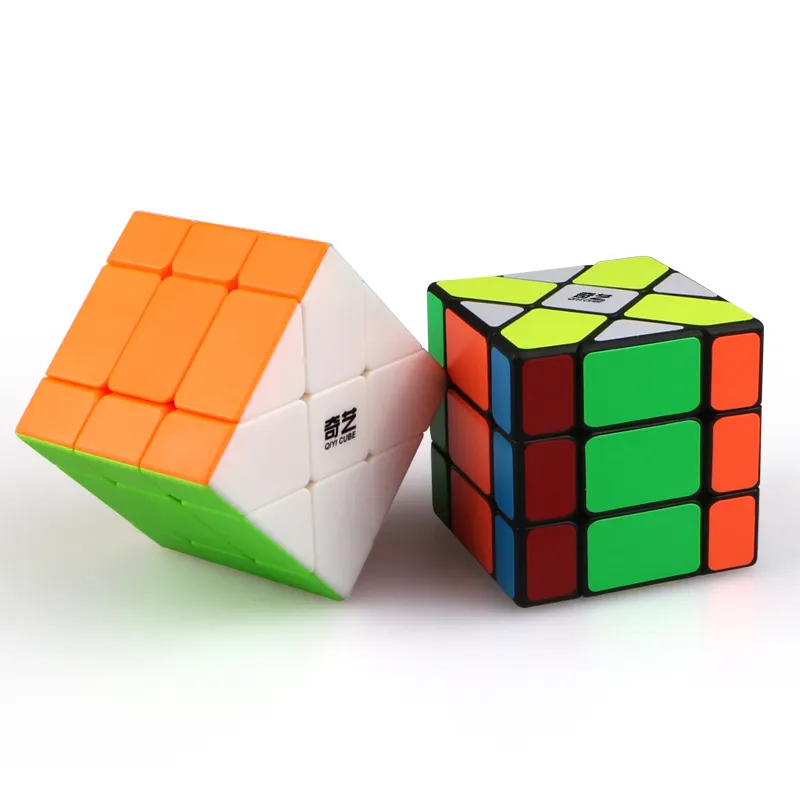 custom magic puzzle Fisher cube educational toy puzzle speed Magic cube toy of Difficult intelligent speed toys kids