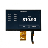 BOE 7.0 1024 600 Transmissiver Normalerweise Weißer TFT-Touchscreen-Baugruppe mit G+G-Struktur