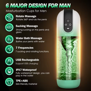 Hot Selling In Vibratie Zuigen Masturbator Groothandel Penis Training Massage Volwassen Seksspeeltjes Zuigen Masturbatie Cup Voor Mannen - Product Image 2