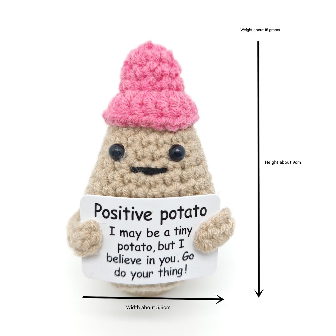 pomme de terre chapeau rouge rose