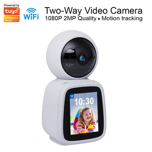 SIXWGH dua arah 1080P 2MP kamera Video HD pelacak gerakan keamanan rumah visi malam penyimpanan Cloud panggilan instan untuk Hotel RV - Product Image 2