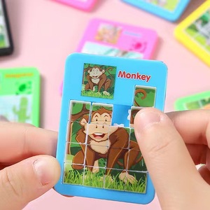 Vendita Calda di Giochi da Tavolo Puzzle Scorrevoli con Animali in Plastica Personalizzati, Giocattoli Educativi <span class=keywords><strong>Montessori</strong></span> all'Ingrosso - Product Image 2