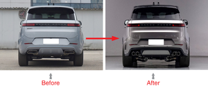 Kit de carrosserie neuf Style <span class=keywords><strong>SV</strong></span> pour Range Rover Sport calandre avant et pare-chocs arrière pare-chocs de voiture - Product Image 3