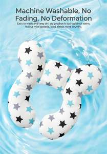 Breathable U-Shape <strong>Baby</strong> Neck <strong>Pillow</strong> for Newborns, Travel Car Seat <strong>Head</strong> Support, Cross-Border Multi-Functional Infant Cushion - Product Image 6