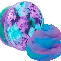 Pâte à modeler Slime Cloud, couleurs violet, turquoise, bleu, parfum framboise, 12 couleurs, pour fêtes d'enfants, 2-4 ans, packs composés