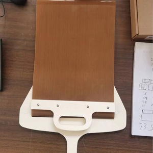 2024 nueva paleta de espátula mágica para Pizza que transfiere Pizza perfecta antiadherente de madera deslizante para Pizza Peel con mango para horno - Product Image 6