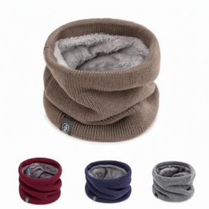 Scaldacollo in pile da esterno Unisex moderno e sciarpa per l'inverno per escursioni e ciclismo - Product Image 1