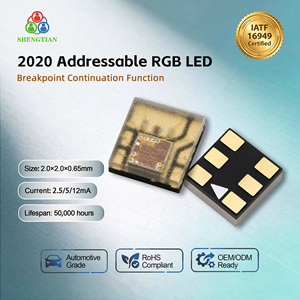 Ultra-Smart Breakpoint Resume 2020 Addressable RGB LED for Premium LED pixel Strip OEM/ODM Factory