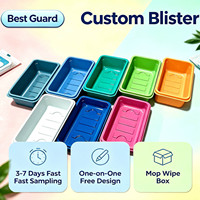 Vassoio in Plastica Personalizzato Best Guard, Scatola Colorata per Strofinacci e Salviette Umide, Supporta Forma e Logo Personalizzati