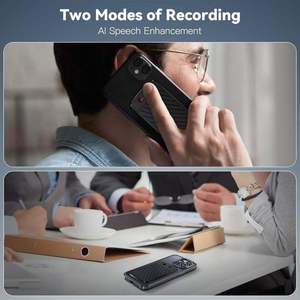 Nouveau Enregistreur Vocal Intelligent IA 2026 : Enregistrement d'appels en temps réel vers du texte, longue autonomie, idéal pour les réunions, l'apprentissage, les affaires et l'éducation - Product Image 4
