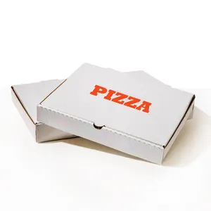 Reciclable Biodegradable 6 8 10 Pulgadas Suministros de panadería Paquete de embalaje para llevar Caja de pizza