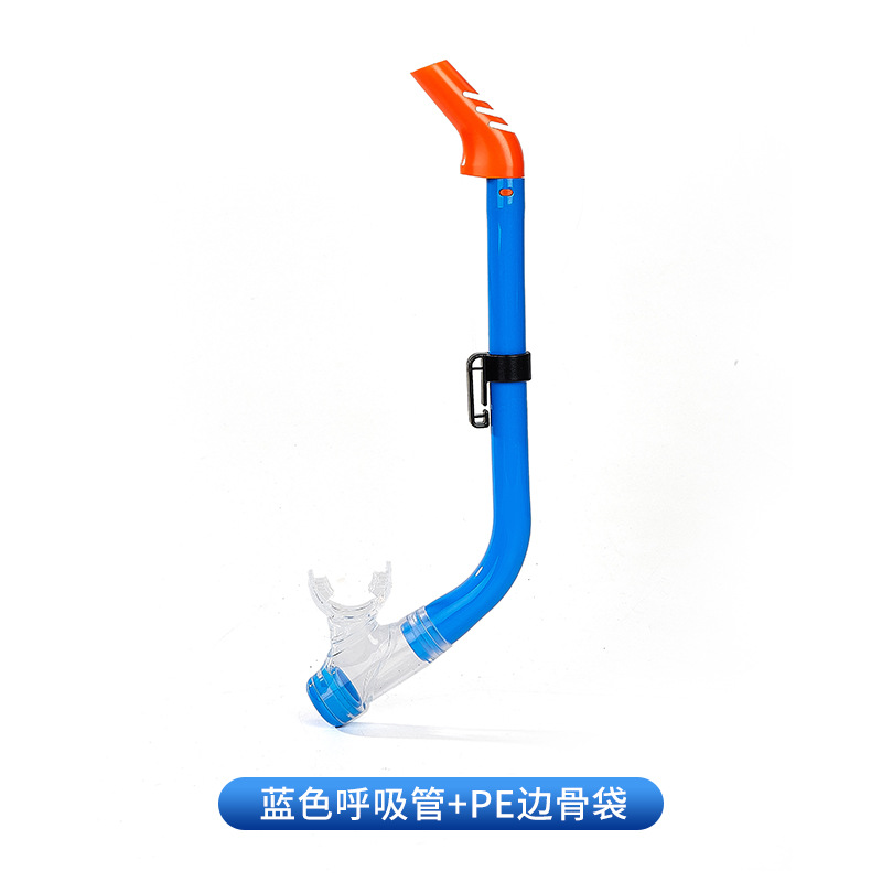 Blue breathing tube PE side bone bag