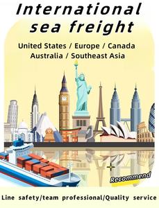 Servicio de agente de carga maduro y perfecto para transporte marítimo exprés LCL + de China a EE. UU. - Product Image 5