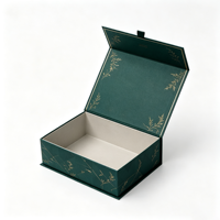 Boîte en carton rigide de luxe avec fermeture magnétique, impression personnalisée, estampage à chaud, gaufrage, design sans UV, emballage pour cosmétiques et bijoux
