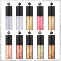 Beautiful 10 Color Long Lasting Liquid Eyeliner Waterproof Diamond Eyeshadow Cosmetic Beauty Makeup