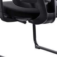 Chaise de bureau ergonomique JOHOOFURNITURE avec base cantilever, vente directe usine, Silla De Oficina pour bureau, coussin épais confortable