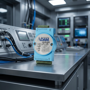 Modulo I/O Industriale ADAM-6066, 6 Canali DI Isolati e 6 Canali di Uscita Relè di Potenza, Modbus TCP, Azure Cloud per Automazione Industriale - Product Image 1