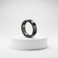 Bague connectée en alliage de titane, suivi d'activité, analyse du rythme cardiaque et de la qualité du sommeil, durable, étanche, pour le sport, à porter au doigt