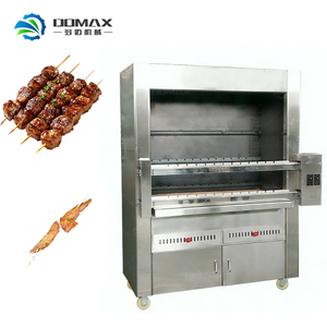 Meilleures ventes : Machine à barbecue à charbon de bois sur chariot avec moteur de rôtissoire pour porc, poisson et crevettes - Product Image 1