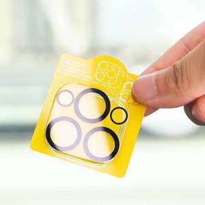 ฟิล์มกันรอยเลนส์กล้อง HD ใส สีดำ<span class=keywords><strong>เหลือง</strong></span> สำหรับ <span class=keywords><strong>iPhone</strong></span> 11 12 13 14 Plus Pro Max กระจกนิรภัย - Product Image 5