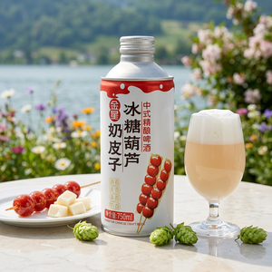 Venta <span class=keywords><strong>al</strong></span> <span class=keywords><strong>por</strong></span> <span class=keywords><strong>mayor</strong></span> de fábrica: <span class=keywords><strong>Cerveza</strong></span> artesanal Kingstar Yogurt Hawthorn original de 750 ml, 4.1% ABV, ligera, para minoristas y distribuidores. - Product Image 5