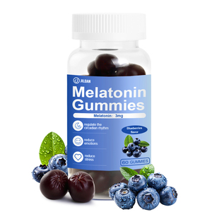 Gummies de mélatonine OEM ODM en marque blanche : Améliorez la qualité du sommeil, favorisez la relaxation, complément naturel pour le sommeil, vente en gros directe usine - Product Image 1