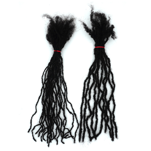 KAMA Ingrosso Estensioni di <span class=keywords><strong>Capelli</strong></span> Umani 100% Fatte a Mano, Microlocs, Sister Locs, Estensioni Interlocking Locs - Product Image 2