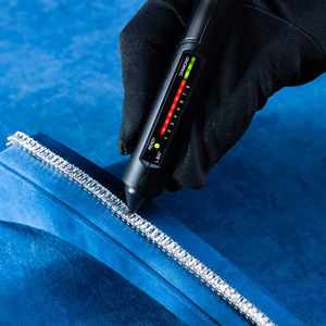 Fine 925 Sterling Silver Cuban Link Bracelet With Lab Grown Moissanite Diamond Smooth Finish Jewelry - Product Image 3