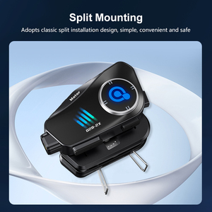 Auriculares Inalámbricos <span class=keywords><strong>para</strong></span> Casco de Motocicleta con Cámara y Sistema de Comunicación de Audio, Manos Libres <span class=keywords><strong>para</strong></span> Llamadas y Video - Product Image 3