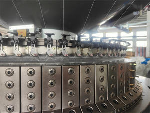 Machine à tricoter circulaire avec Double <span class=keywords><strong>maillot</strong></span>, cylindre de 15 "-44", pour tissus, ciselure sous-marine - Product Image 6