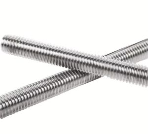 Tiges filetées en acier inoxydable 80 métriques M5 M6 M8 M10 M12 M14, goujons à double extrémité - Product Image 1