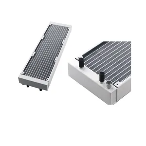 Radiateur de refroidissement par eau liquide en aluminium Système de refroidissement informatique pour les services de fabrication