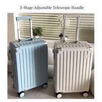 Valise de voyage chic et légère, résistante aux rayures, durable, avec serrure TSA, bagage à main pour les voyages d'affaires et de vacances