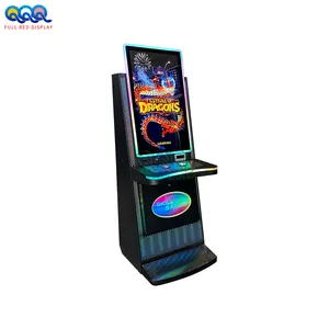 Machine de jeu tactile méga du monde de fruit d'écran vertical de 32 pouces