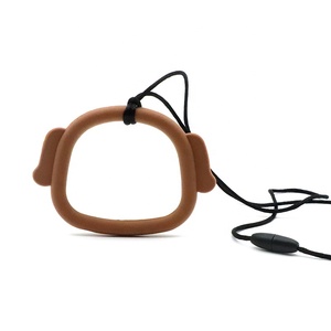 Collar de dentición de bebé suave colgante de mordedor de silicona 100% sin BPA para mamás lactantes - Product Image 6