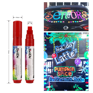 Rotulador de <span class=keywords><strong>tiza</strong></span> líquida borrable para pizarra y <span class=keywords><strong>pintura</strong></span> de vidrio, etiqueta y embalaje personalizados, punta de 8mm - Product Image 2