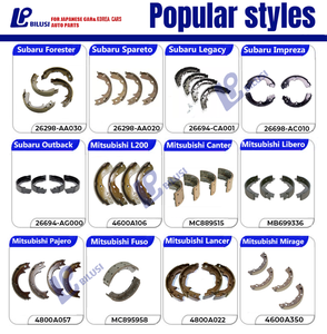 Bilusi New Condition Auto Parts Kit Zapata de freno 04047-26070 04495-25120 04495-26050 para Toyota Dyna Hilux 4Runner Haice - Product Image 3