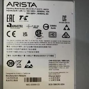 PN DCS-7280CR3-32D4 4x400g QSFP-DD & 32x100g chuyển đổi - Product Image 1