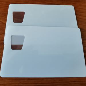 Tarjeta UV de PVC para ventana transparente, lámina reimprimible CR80, Envío Gratis - Product Image 4