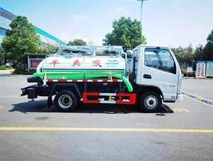 รถบรรทุกดูดสิ่งปฏิกูลขนาด 3 คิวบิก ยาร์ด ราคาจากจีน - Product Image 4