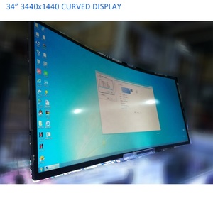แผงจอ LCD แบบโค้ง LTM340YP02-Q01 ขนาด 34 นิ้ว ความละเอียด <span class=keywords><strong>3440x1440</strong></span> พร้อมชุดควบคุม - Product Image 2