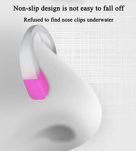 उच्च ग्रेड सिलिकॉन तैराकी नाक क्लिप और इयरप्लग के साथ इयरप्लग - Product Image 3