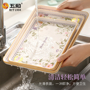 Wuhe Secret Garden <b>Tray</b> Food Grade Melamine <b>Large</b> Serving <b>Tray</b> For Coffee Tea Hotel Use - Product Image 4